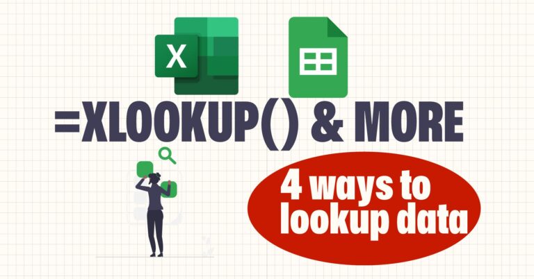 LOOKUP Functions in Google Sheets and Excel – VLOOKUP, XLOOKUP, and More